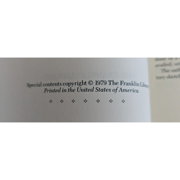 The Scarlet Letter by Nathaniel Hawthorne Franklin Library Edition 1979 USA - Picture 5 of 5